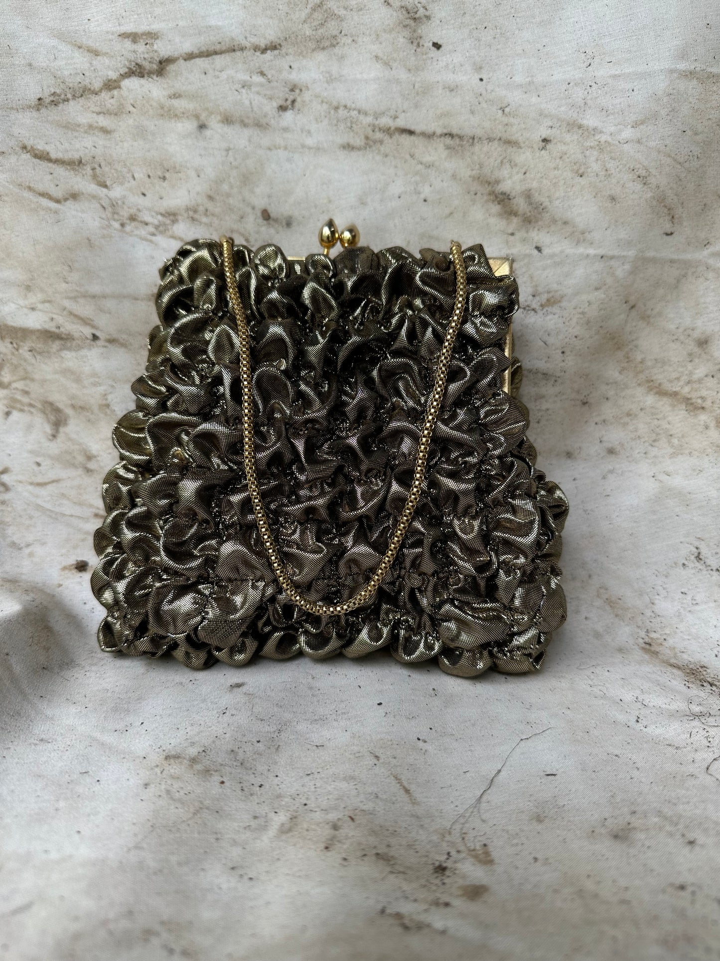 Gold Nugget Clutch