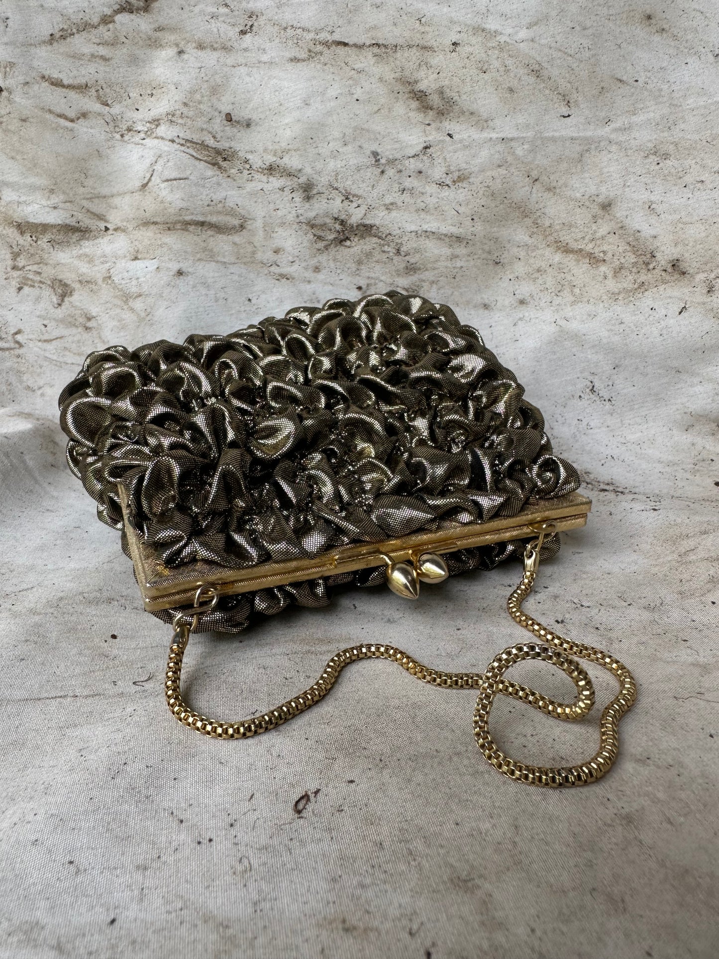 Gold Nugget Clutch