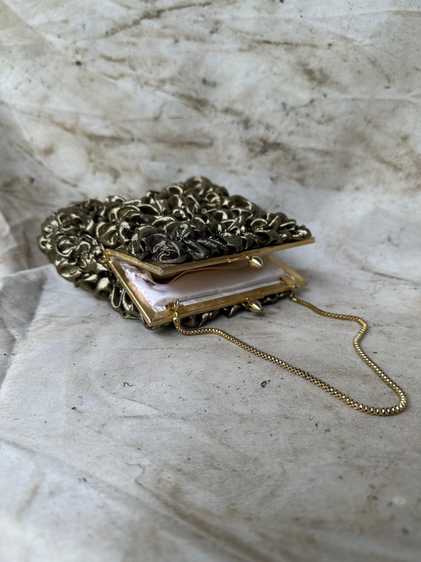 Gold Nugget Clutch