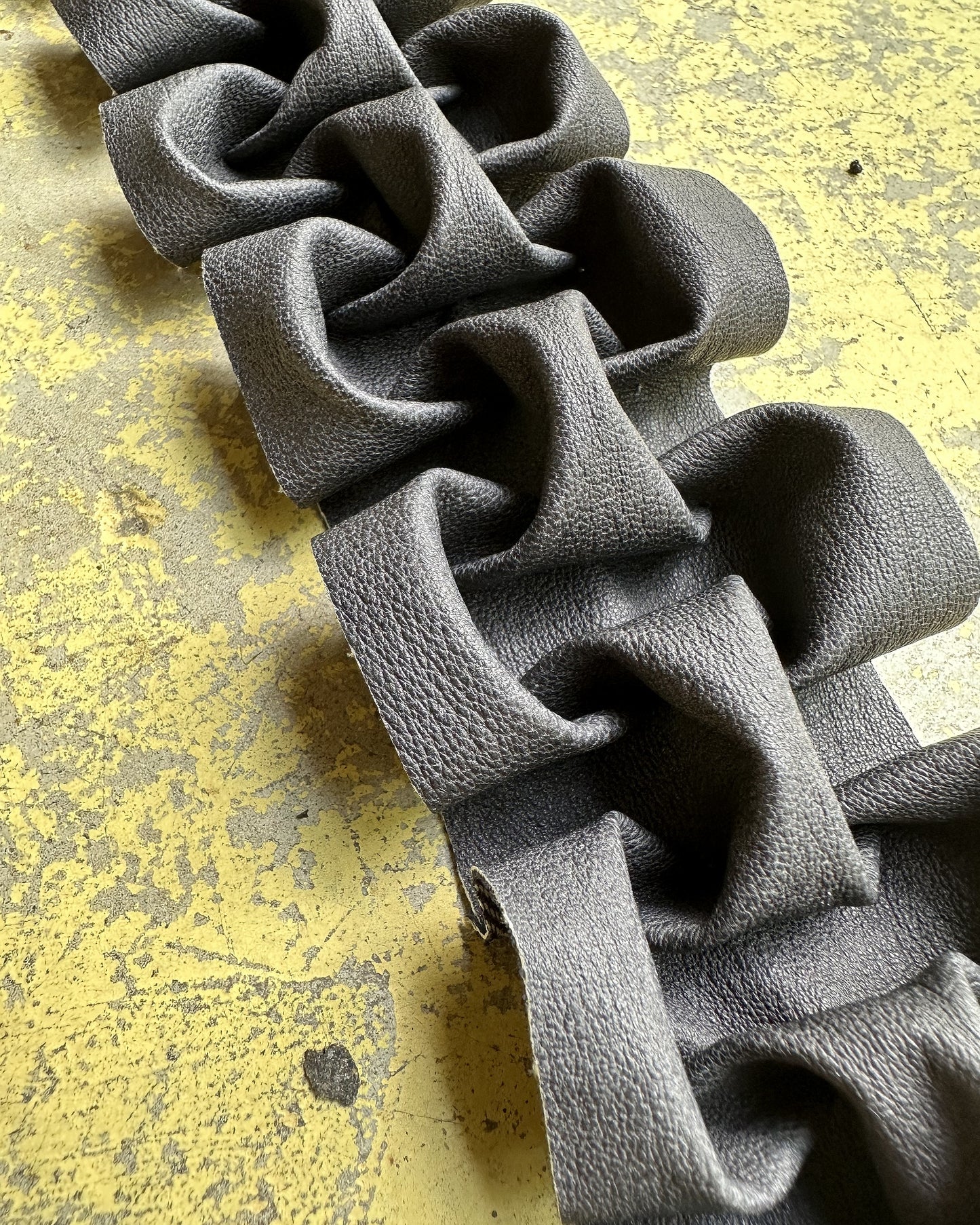 Block Grey Tie